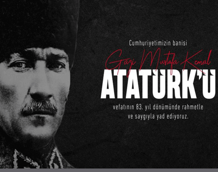 10 Kasım Atatürk’ü Anma Günü