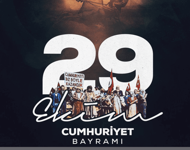 29 Ekim Cumhuriyet Bayramımız Kutlu Olsun